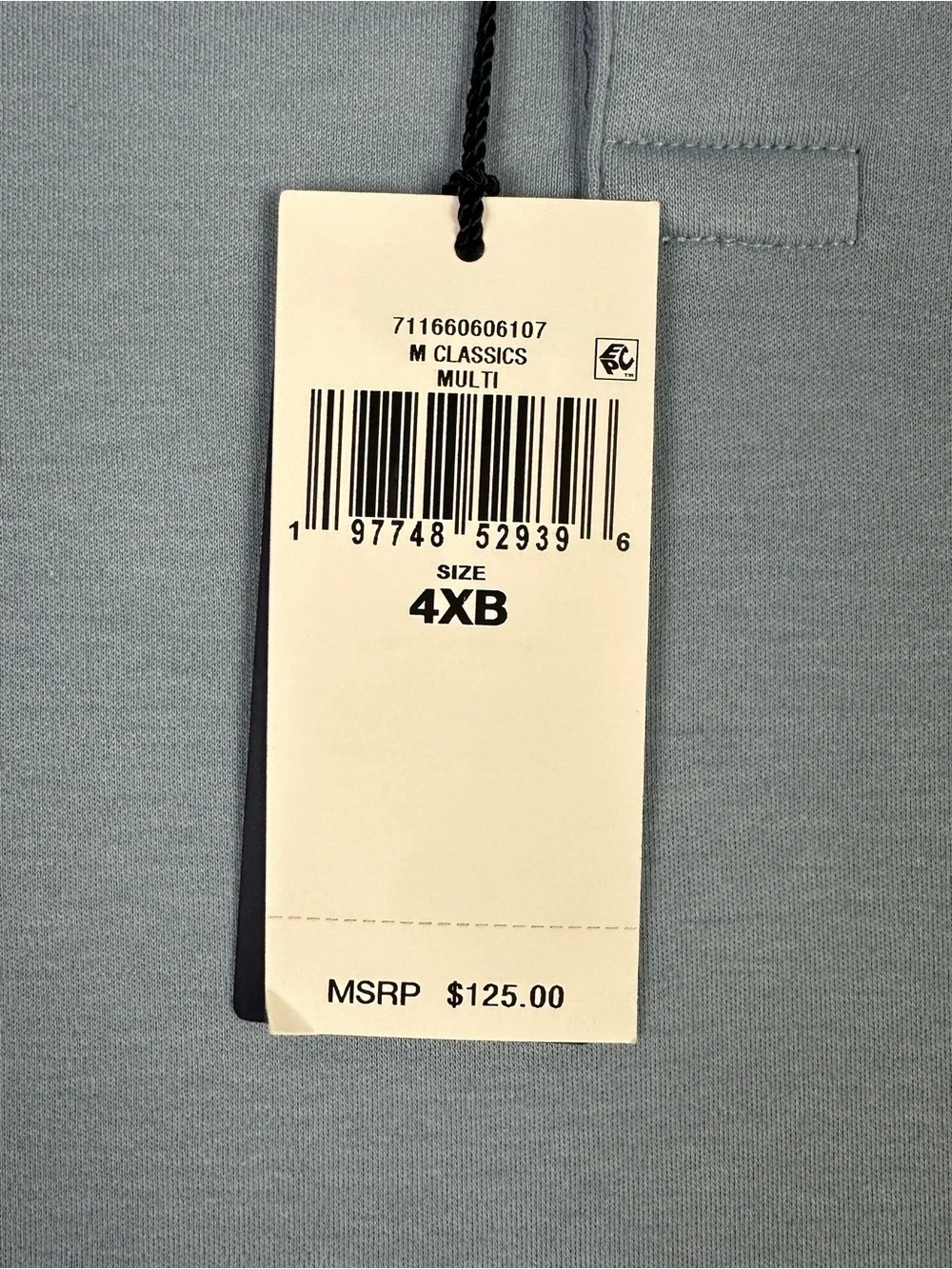 Polo Ralph Lauren Polo‎ Shirt Mens 4XB Blue Big & Tall Classic Pony Stretch NEW